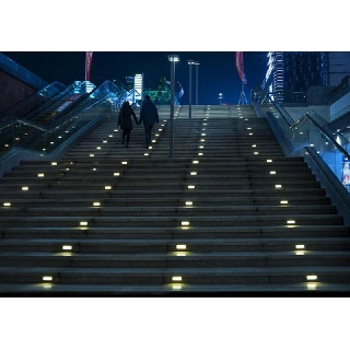 Đèn LED âm sàn âm đất Silamp chống nước công suất 3w
