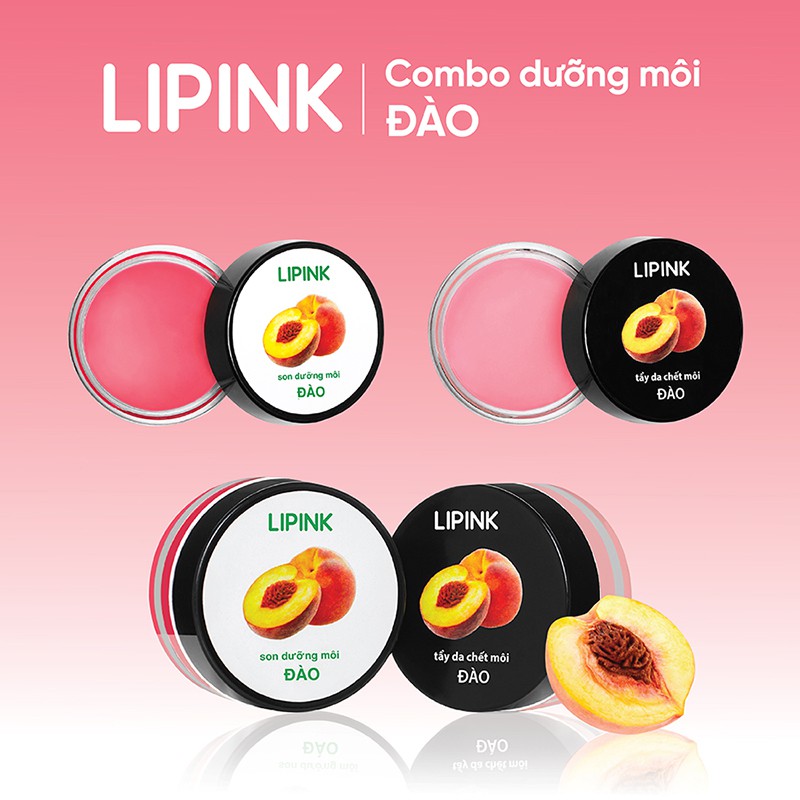 Son dưỡng môi có màu comboLIPINK Đào - Son dưỡng môi hồng hào, son dưỡng có màu | BigBuy360 - bigbuy360.vn