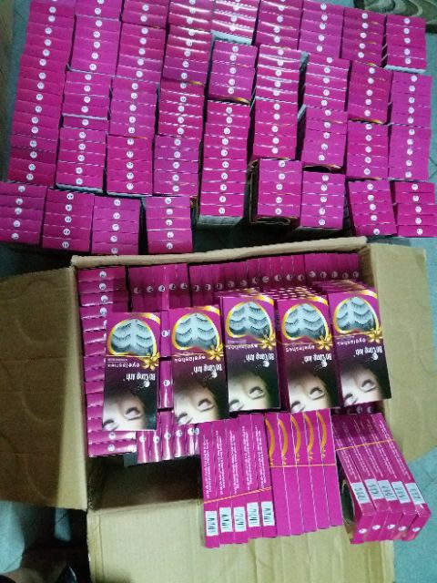 Mi giả bồ công anh hộp 10 cặp chính gốc ,hàng đẹp , lông mềm  siêu xịn, siêu xinh, chuyên dụng thêm tự tin