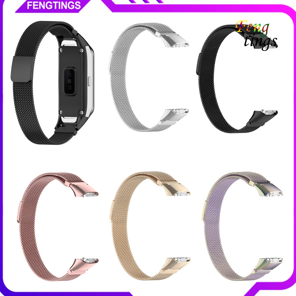 Dây đeo inox thay thế cho đồng hồ thông minh Samsung Galaxy Fit Sm-R370