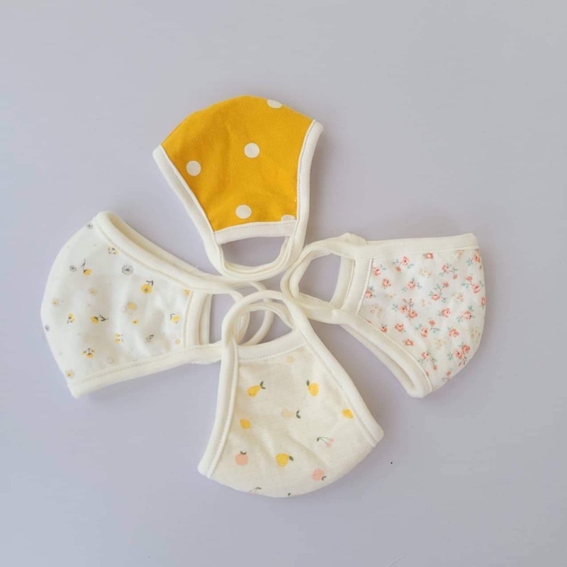 khẩu trang cotton cho bé sơ sinh