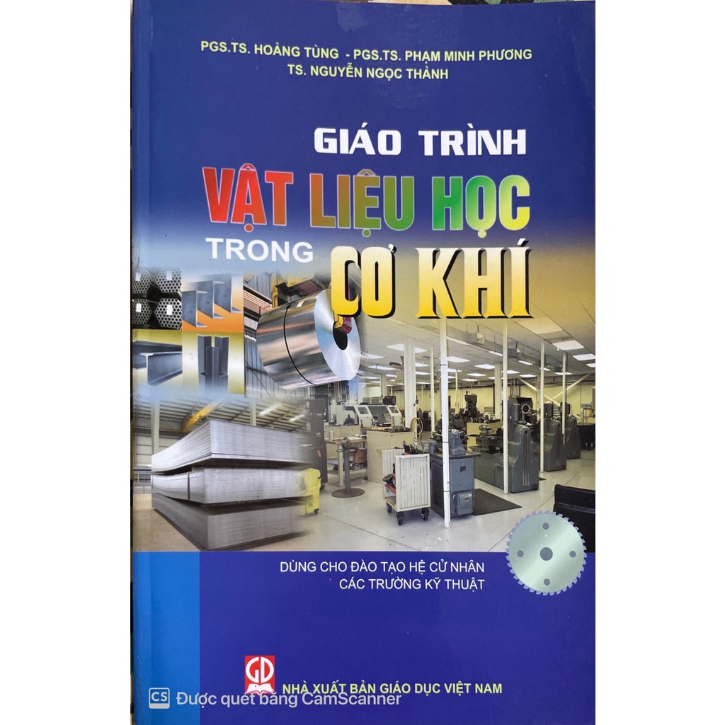 Sách - Giáo Trình Vật Liệu Học Trong Cơ Khí
