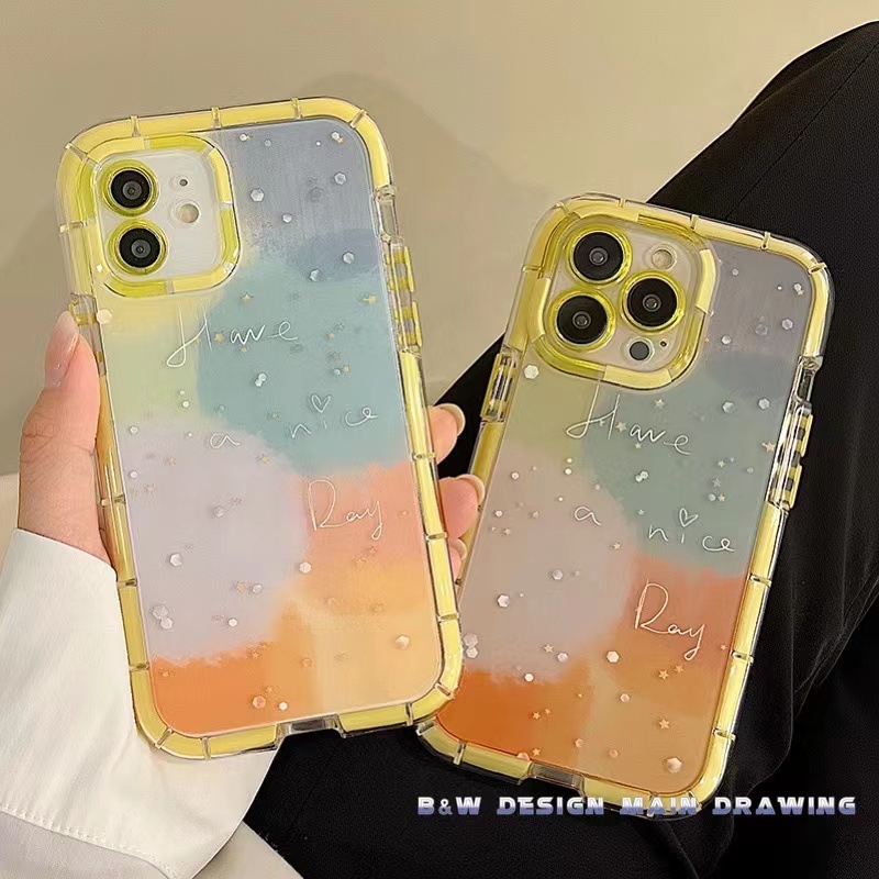 Ốp Điện Thoại Silicon Mềm Chống Sốc Họa Tiết Graffiti Dạ Quang Cho iPhone 13 12 11 Pro MAX XR IX XS MAX 7 8 Plus