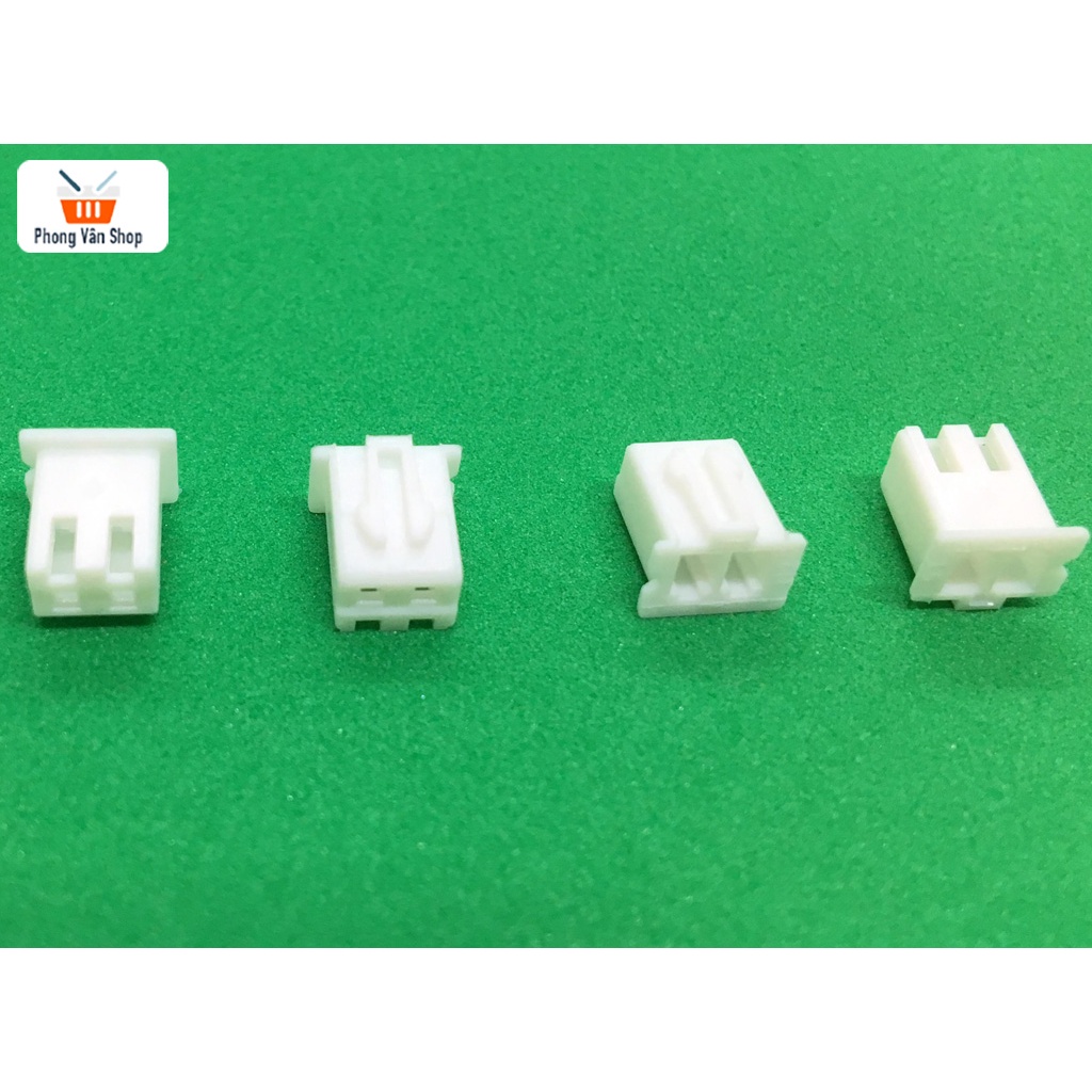 100 Đầu nhựa 2 pin XH2.54 - Vỏ header XH 2.54