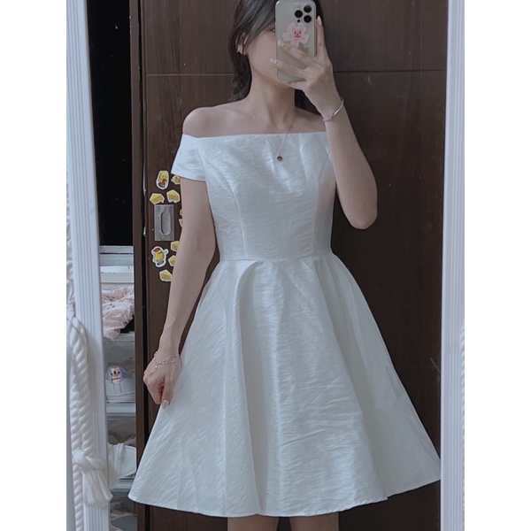 Thanh lý pass váy trắng đi prom, dự tiệc, đám cưới dress