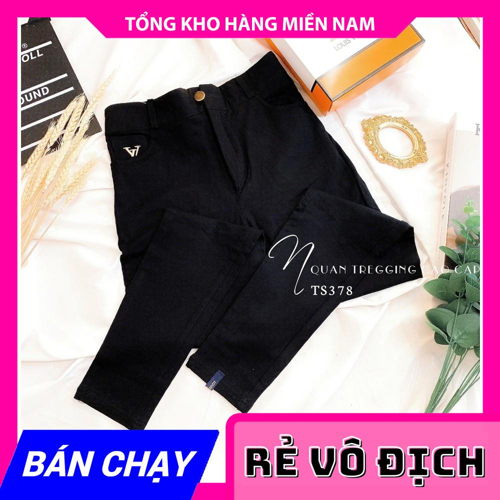 QUẦN TREGGING THUN CO GIÃN CAO CẤP TS378 ⚡HÀNG ĐẸP⚡ẢNH THẬT⚡ QUẦN TREGGING ÔM BODY