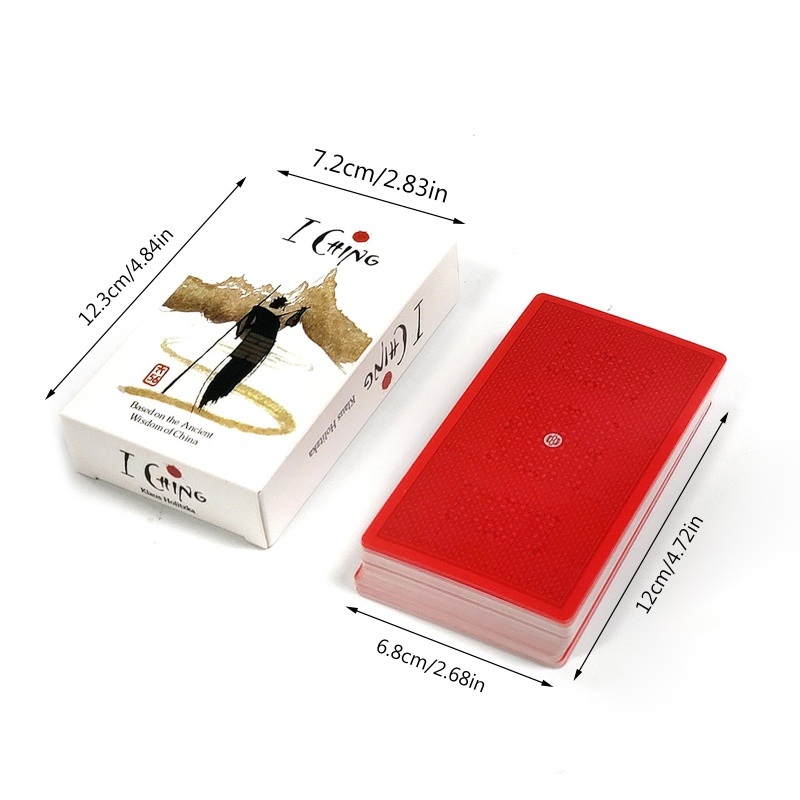 Bộ Thẻ Trò Chơi HAN I-Ching Kèm Sách Hướng Dẫn Dành Cho Người Mới Bắt Đầu