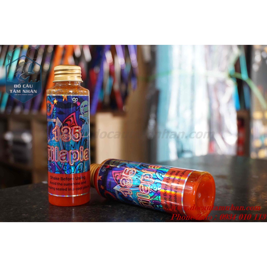 01 chai hương liệu 135 chuyên câu Rô Phi - Diêu Hồng 120ML