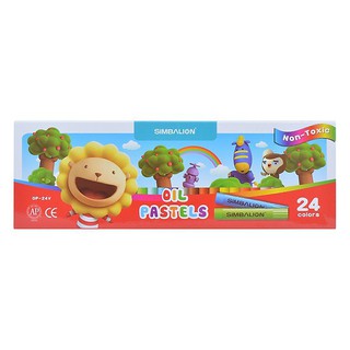 Sáp dầu Simbalion 24 màu chuyên dụng cho dân vẽ