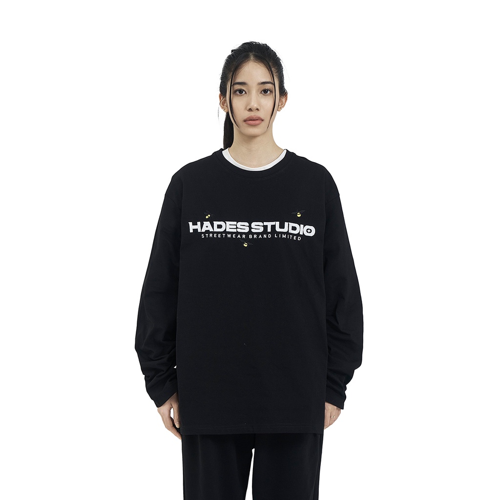 Áo Thun Tay Dài Unisex ESSENTIAL 100% Cotton HADES Brand Chính Hãng