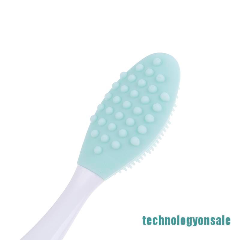 (Hàng Mới Về) Bàn Chải Silicone Làm Sạch Mụn Đầu Đen Tiện Lợi