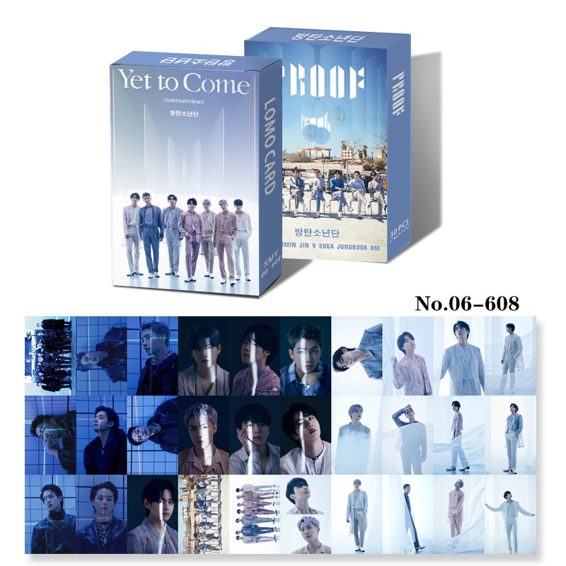 BTS Proof Album Photocard V JK JIMIN Suga JIN & SPY X FAMILY Lomo Card