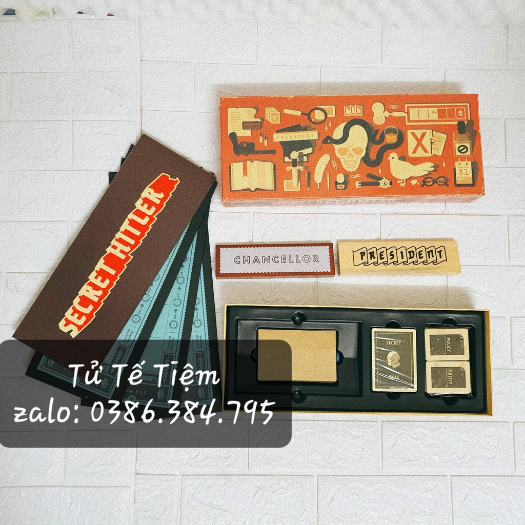 Trò chơi Boardgame Bí Mật Của Hitler - Secret Hitler