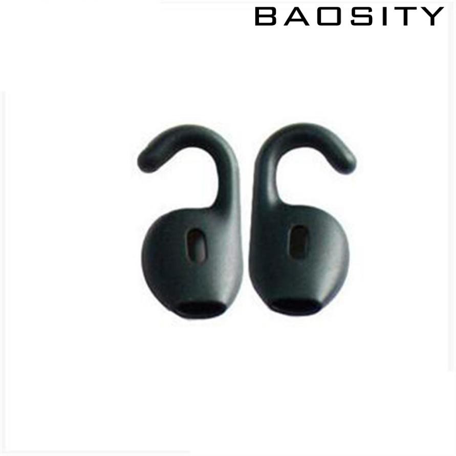 (baosity) 1 Cặp Nút Silicon Bọc Tai Nghe Cho Jabra Boost (trái + Phải) Đen