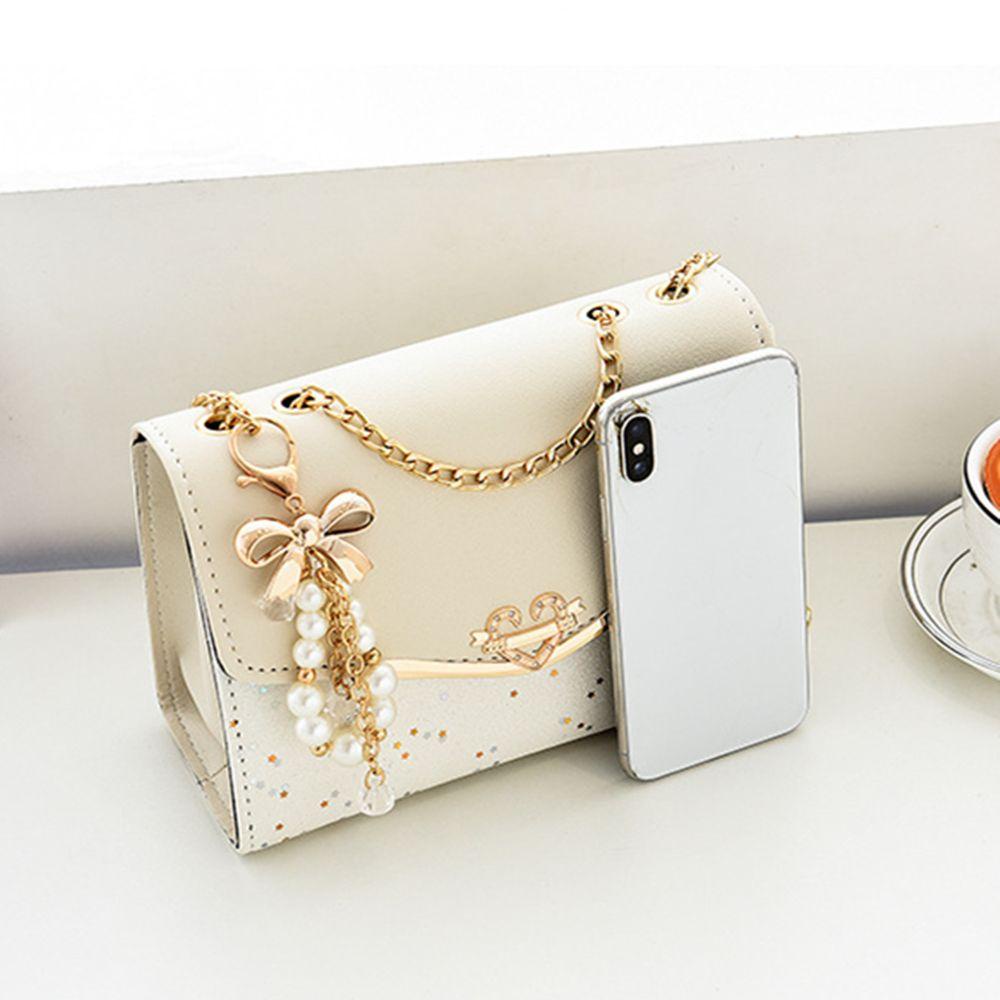 Túi Đeo Vai Đựng Điện Thoại Có Dây Xích Thời Trang Cho Nữ