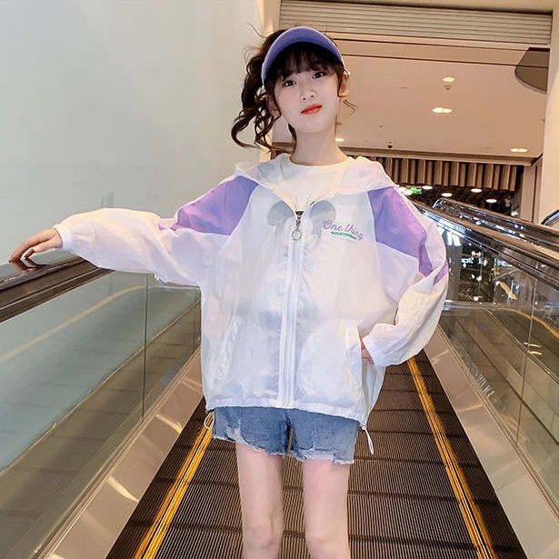 2023 Mới Áo Khoác Chống Nắng Và Tia Uv Thiết Kế Mỏng Thoáng Khí Thời Trang Cho Bé
