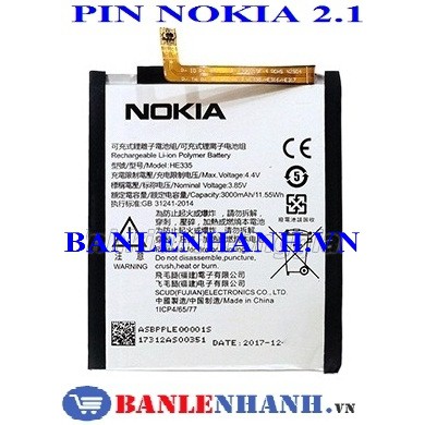 PIN NOKIA 2.1 [PIN NEW 100%, ZIN ]