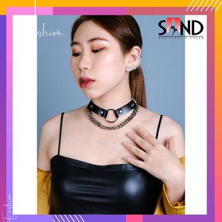 Phụ Kiện Chocker Cổ Phối Xích