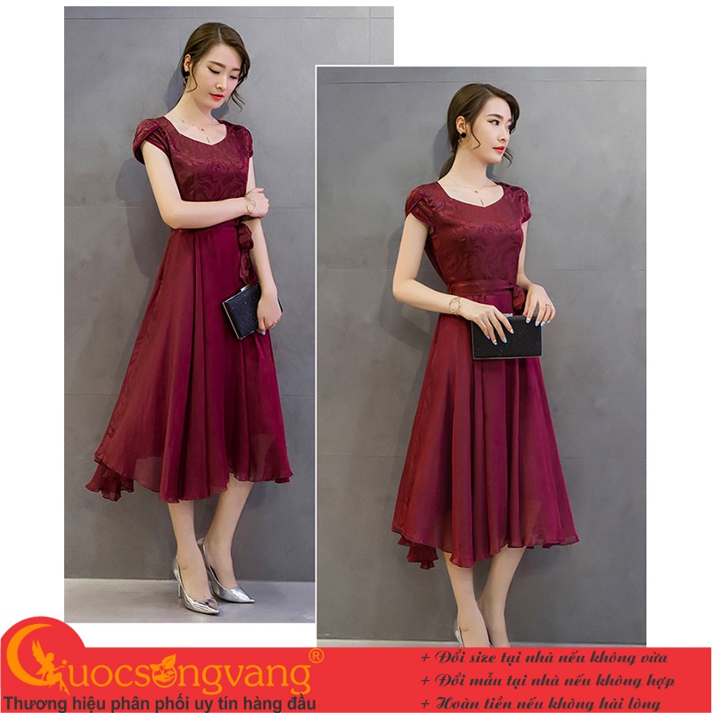 Váy đầm dài big size đầm maxi GLV118 Cuocsongvang