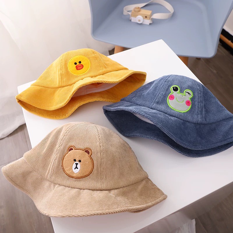 Mũ cho bé gái bé trai Lavia size từ 1 đến 7 tuổi, nón bé gái họa tiết dễ thương đáng yêu