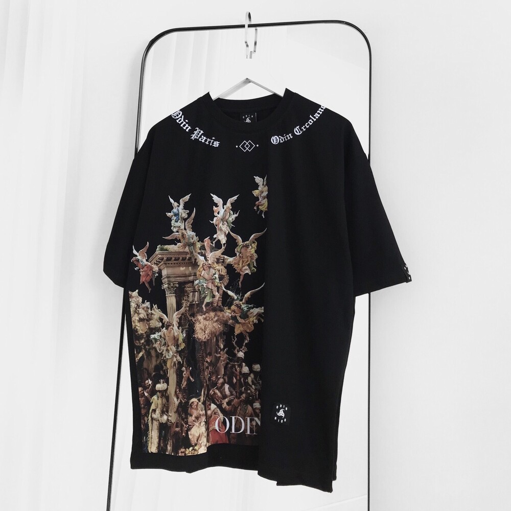 Áo thun Oversize Mythology, áo phông T shirt nam nữ unisex, Odin Clothing