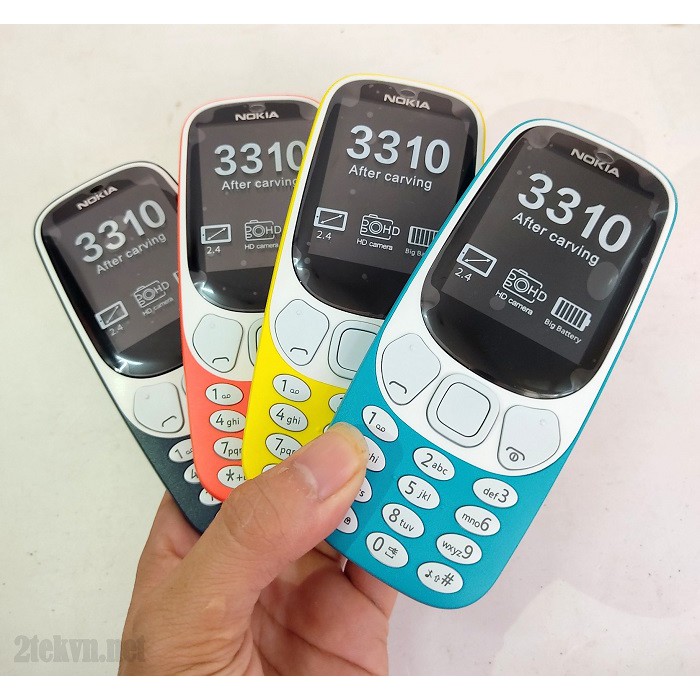 Điện thoại 2 sim giá rẻ Nokia 3310