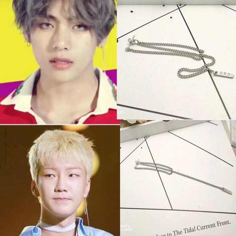 Khuyên tai V khuyên tai Bangtanboy Khuyên tai Seunghoon Khuyên tai Winnerkhohangkpop