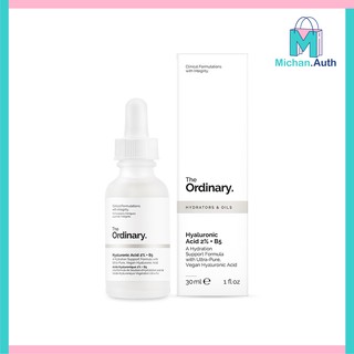 Serum Dưỡng Ẩm Và Phục Hồi Da The Ordinary Hyaluronic Acid 2% + B5