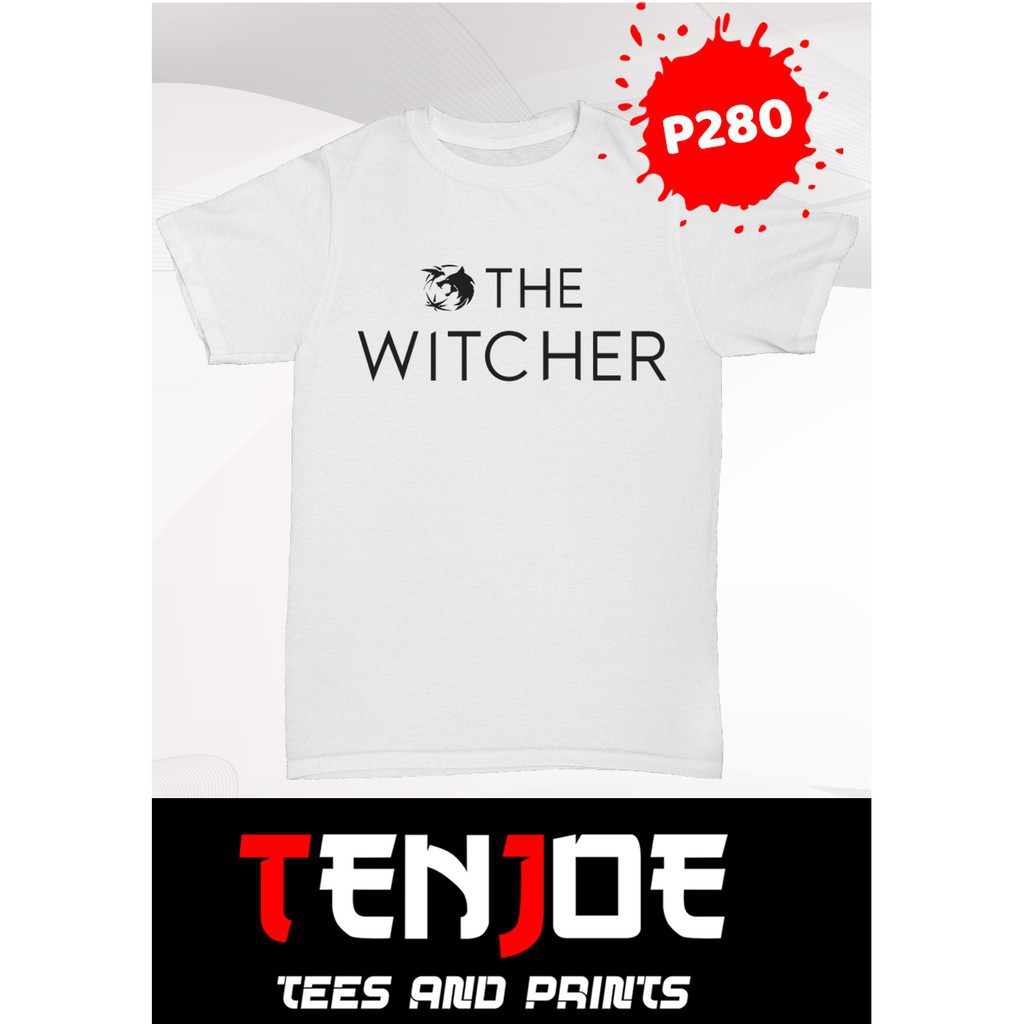 (SALE 50%)Áo thun Anime The Witcher Logo v2 cực đẹp giá rẻ