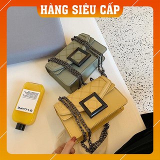 [ẢNH THẬT] Túi xách nữ thời trang GT01❤️Túi đeo chéo nữ khoá vuông GT01❤️Túi xách thời trang GT01