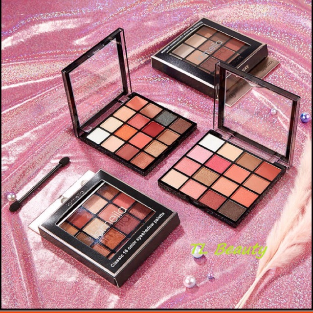 Bảng Phấn Mắt Lameila 16 ô tone màu hottrend makeup trang điểm Hàng Nội Địa Trung