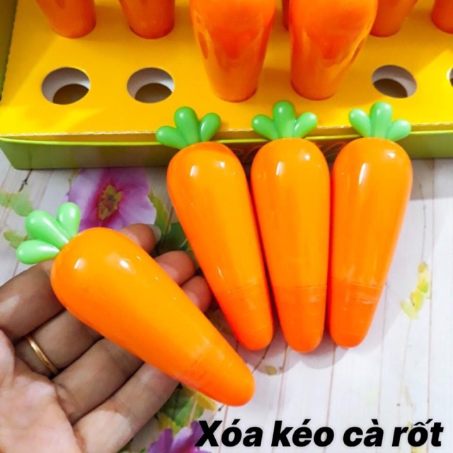 xoá kéo cà rốt
