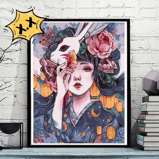 Tranh tô màu theo số Tranh sơn dầu số hóa  - Tranh phong cảnh nhiều mẫu Hot Trend