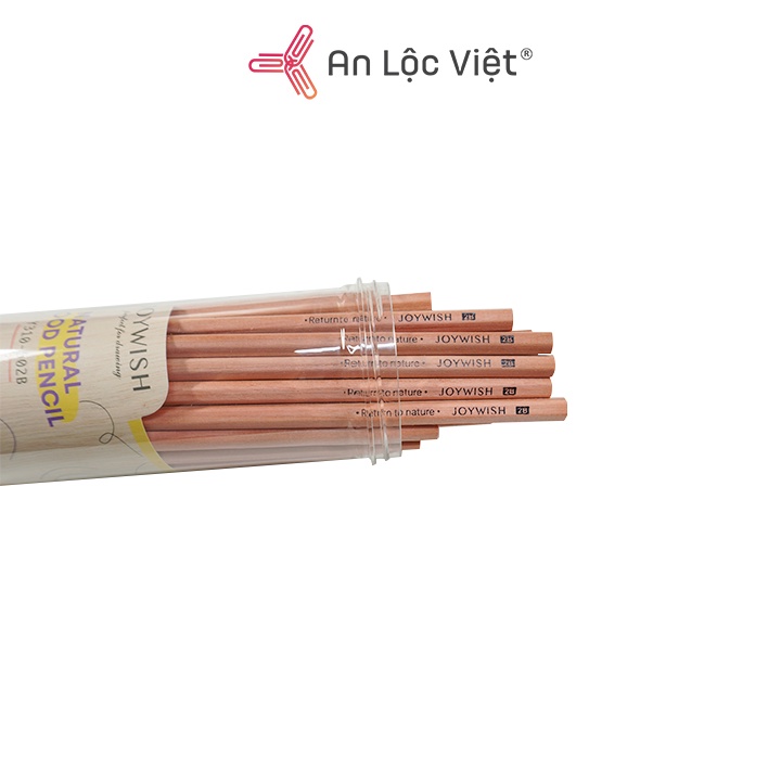 Combo 5 Cây Bút Chì Chuốt Nghệ Thuật thương hiệu Joywish Y320 2H, HB, 2B, 4B, 6B, 8B, 10B Vẽ Tranh, Ghi Chép