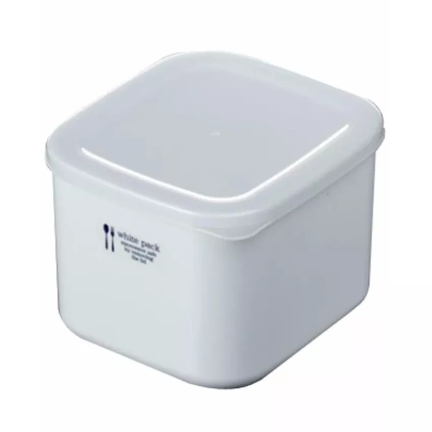 HỘP NHỰA ĐỰNG THỰC PHẨM WHITE PACK 1L - HÀNG NHẬT NỘI ĐỊA
