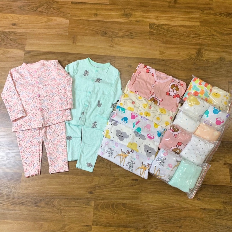 Set bộ Gymboree mặc nhà bé trai bé gái (ảnh bé mặc)