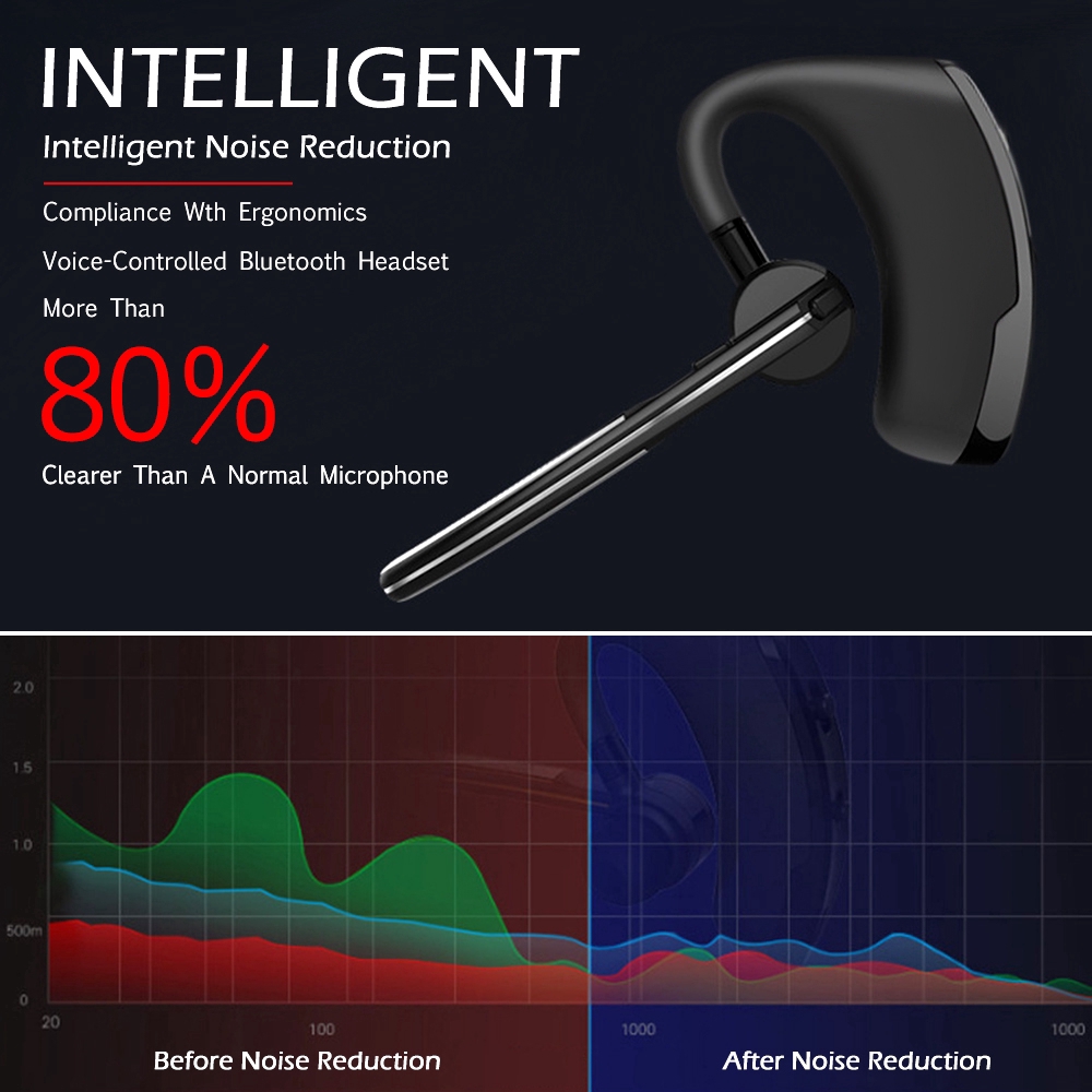 V8 Chụp tai bluetooth Headset V4.1 Handsfree With Microphone Wireless Headset | BigBuy360 - bigbuy360.vn