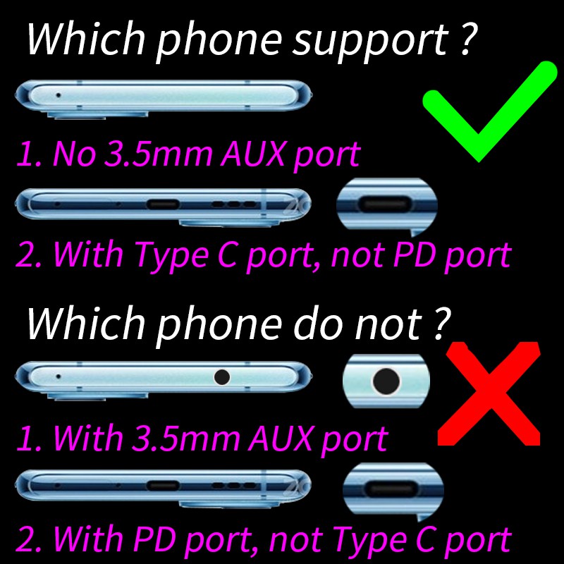 HUAWEI Dây Cáp Sạc Nhanh HOCO Type C Sang 3.5mm xiaomi