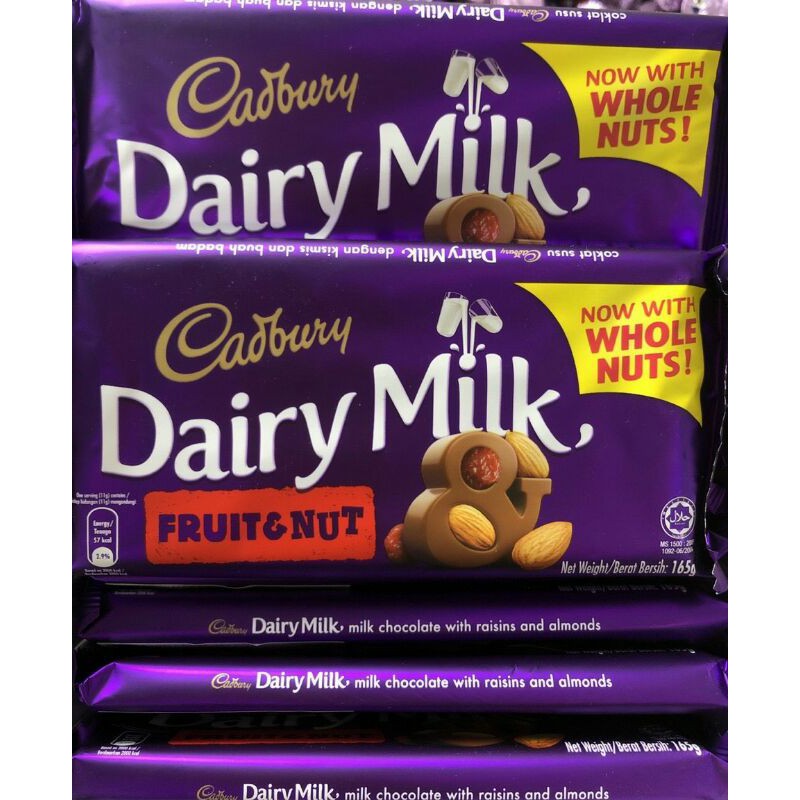 Socola Dairy Milk 165gram