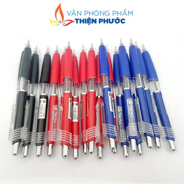 Bút bi Thiên Long xanh nhiều màu 047 đầu bút 0.7mm cho nét bút đậm THIỆN PHƯỚC