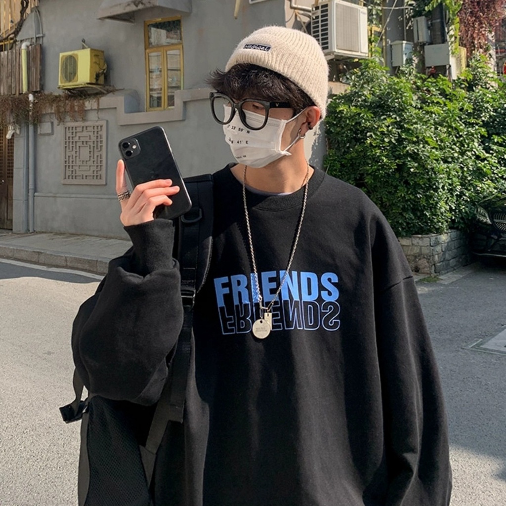 Áo Sweater, Áo Nỉ Bông Cotton  Friends Forrm Rộng Unisex Phong Cách Hàn Quốc Hot 2021 | BigBuy360 - bigbuy360.vn