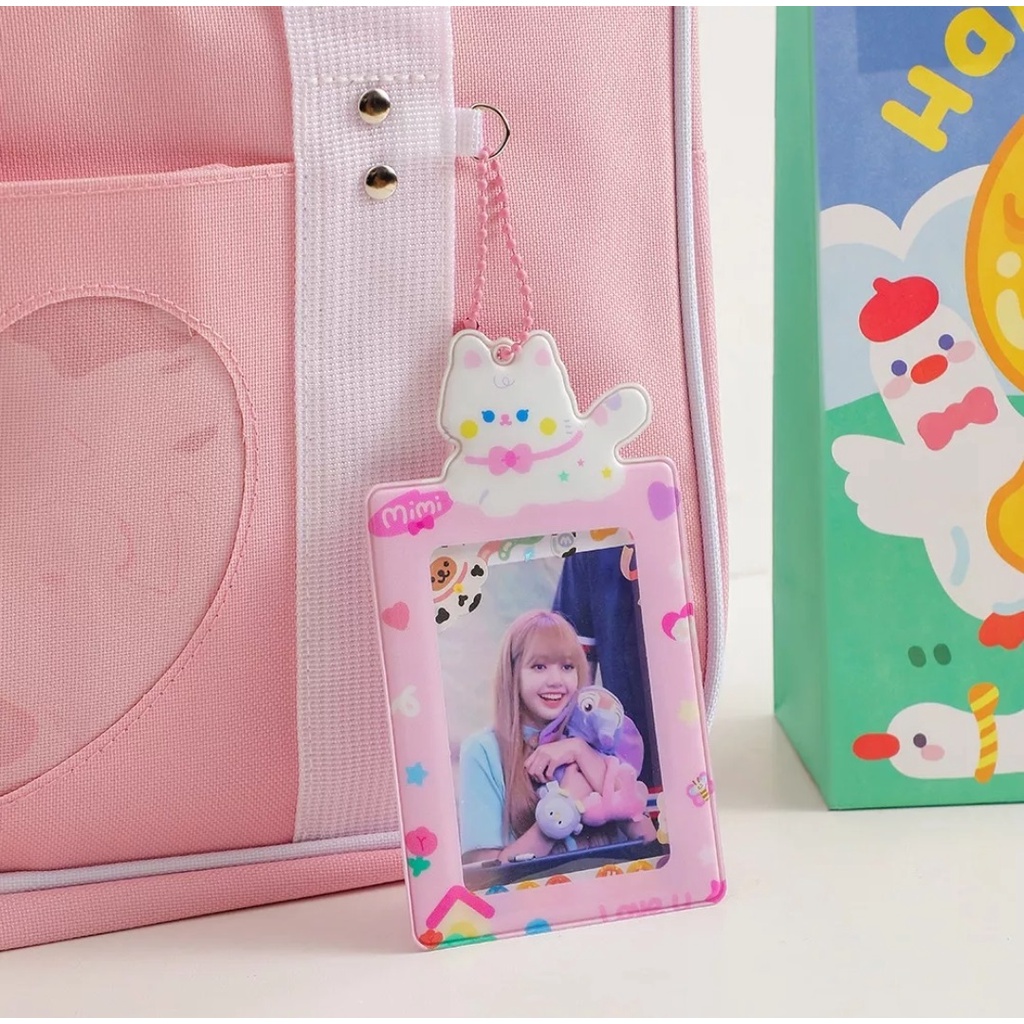 Card holder móc treo đựng card siêu xinh
