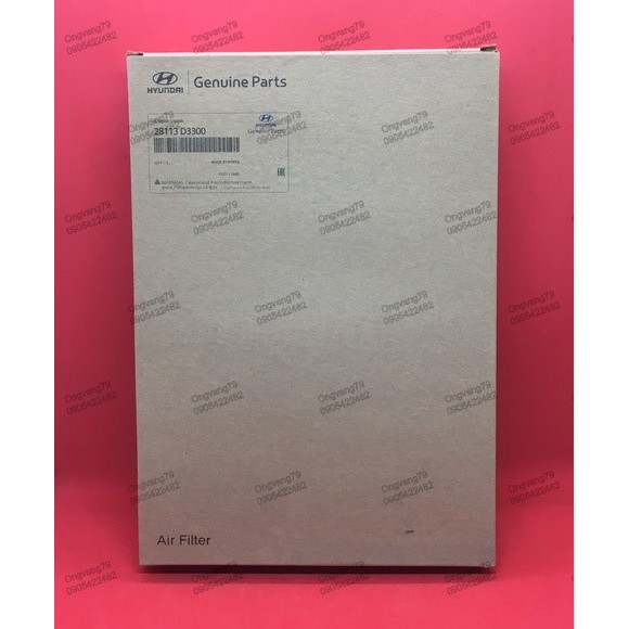 Lọc gió động cơ xe Hyundai Tucson  - Ms: 28113D3300