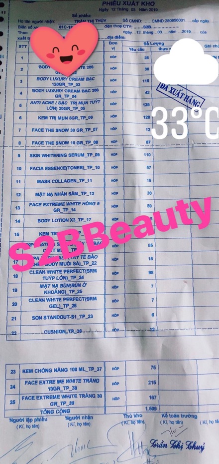 Sữa rửa mặt Clean White Perfect S2B Beauty