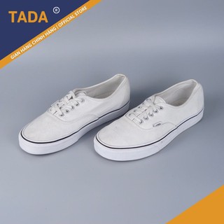 [Giày 2hand real] Giày Vans Authentic Low White Real 2hand Cond 9+