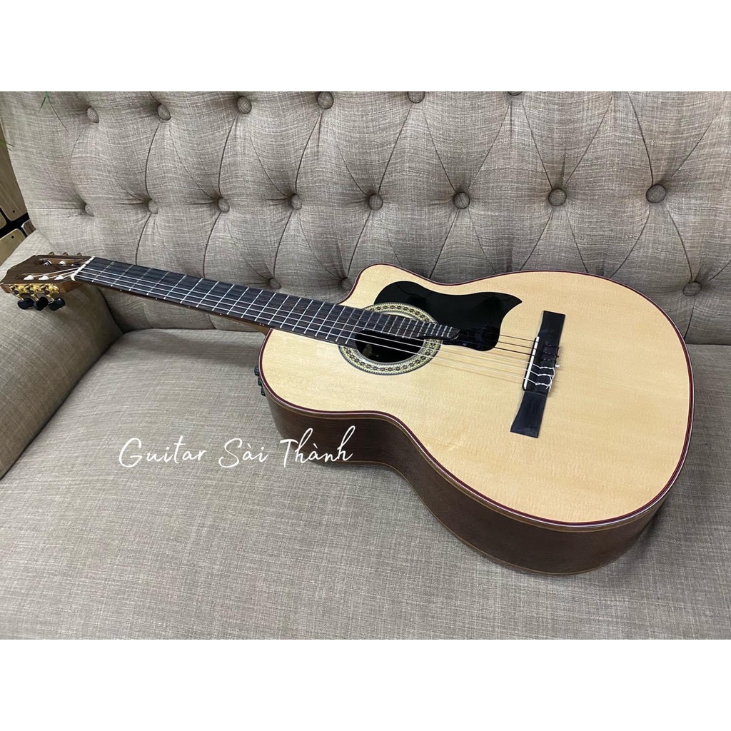 Đàn Guitar Custom 32 phím cổ điên chất liệu cẩm ấn mã ST-C90