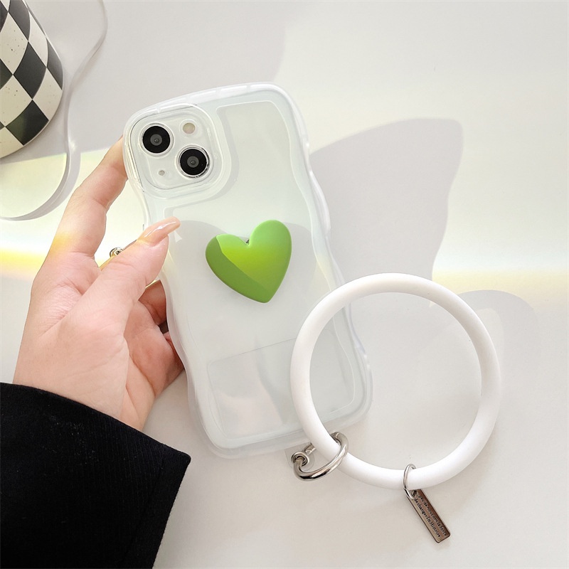 Ốp Điện Thoại Mềm Trong Suốt Màu Kẹo In Họa Tiết Có Dây Đeo Cho Iphone 7 8 SE 2020 7P 8P X Xs XR Xs max 11 12 13 Pro 11 12 13 Pro max