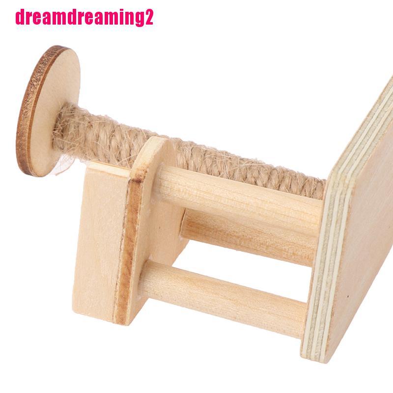 Mô Hình Khung Gỗ Đồ Chơi Cho Nhà Búp Bê Tỉ Lệ 1: 12
