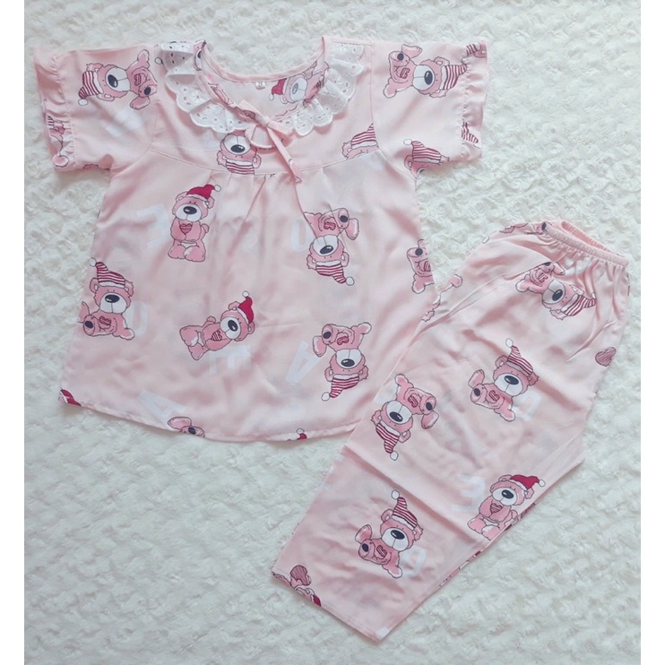 SET MẸ VÀ BÉ, BỘ TOLE LANH BÉ GÁI DÀI TAY NGẮN 13-35kg