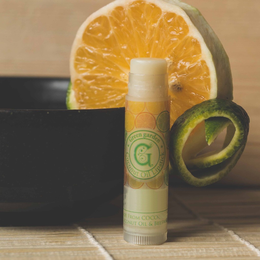 Son dưỡng tinh dầu cam Green Garden